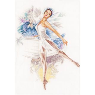 Borduurpakket Ballerina - Lanarte