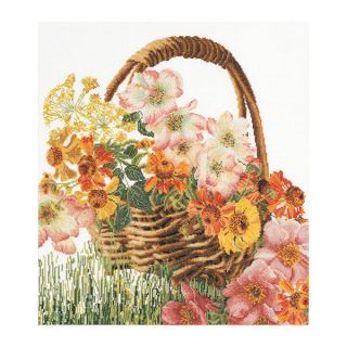 Borduurpakket Mand met bloemen Linnen - Thea Gouverneur