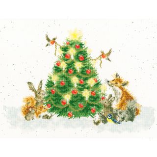 Borduurpakket Oh Christmas Tree - Bothy Threads