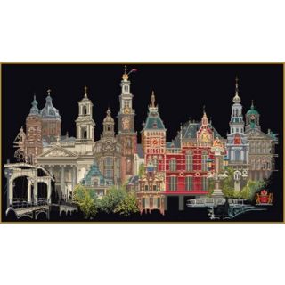 Borduurpakket Amsterdam Black Collection - Thea Gouverneur