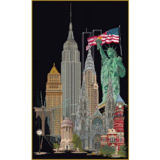 Borduurpakket New York Black Collection - Thea Gouverneur