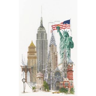Borduurpakket New York Linnen - Thea Gouverneur