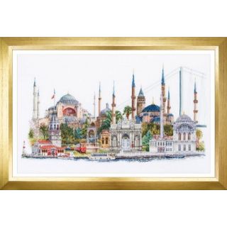 Borduurpakket Istanbul Linnen - Thea Gouverneur